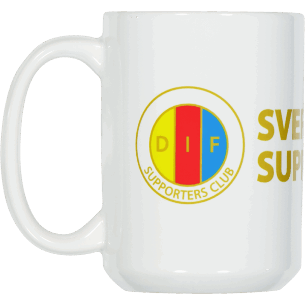Keramikmugg med klubbmärke