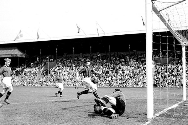 Historisk bild från Djurgårdens Supporters Club